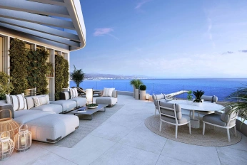 Apartment with sea view in Malaga in the project "Termica Beach"