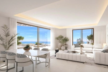 Apartment with sea view in Malaga in the project "Termica Beach"