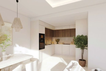 Apartment with sea view in Malaga in the project "Termica Beach"