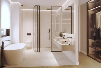 Apartment with sea view in Malaga in the project "Termica Beach"