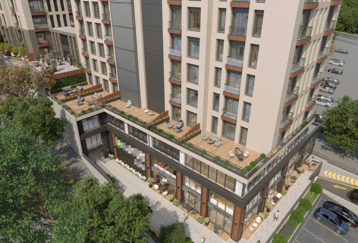 Apartments for living, home office and profitable rent in the centre of Istanbul - Shishli