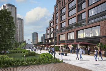 Apartments and offices in a prestigious area with walking distance to the metro