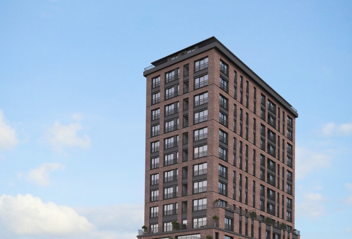 Apartments and offices in a prestigious area with walking distance to the metro