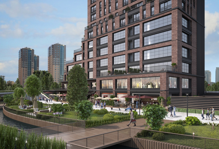 Apartments and offices in a prestigious area with walking distance to the metro