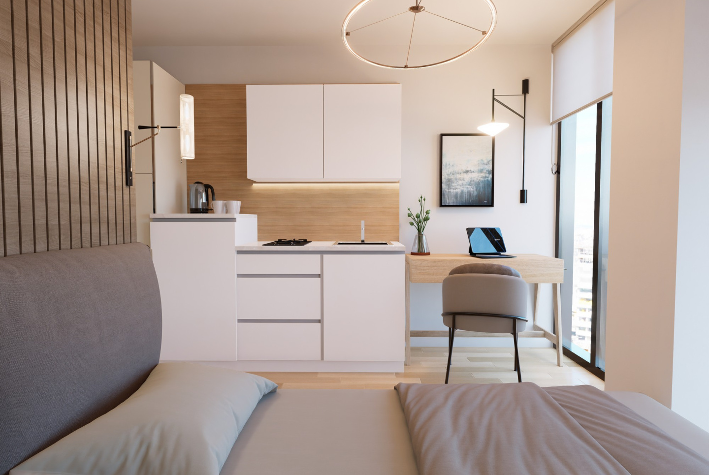 Apartments with the possibility of renting out on Airbnb (service model)