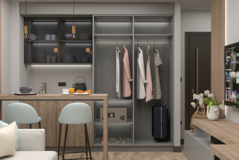 Apartments with the possibility of renting out on Airbnb (service model)