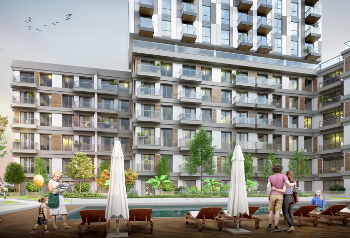 Beautiful apartments in the area of Beaumonti