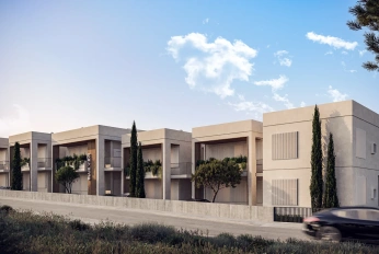 Blue View Residential Complex. With a view of azure.
