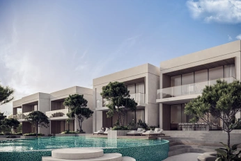 Blue View Residential Complex. With a view of azure.
