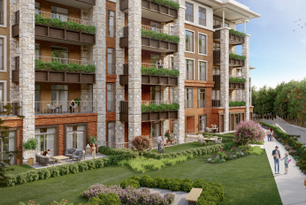 Boutique complex with design architecture