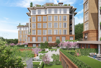 Boutique complex with design architecture