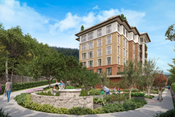 Boutique complex with design architecture