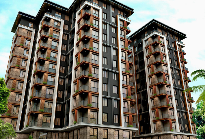 Boutique residential complex in the European part of Istanbul
