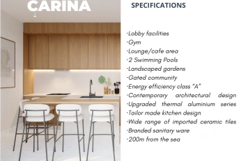 Carina residential complex is a modern residential complex in Kissonerga district