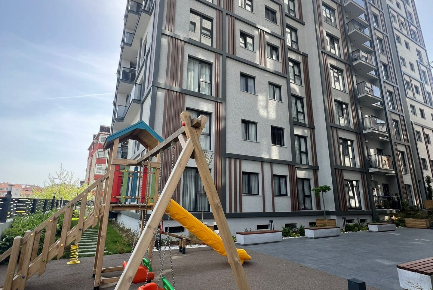 Club residential complex in the central district