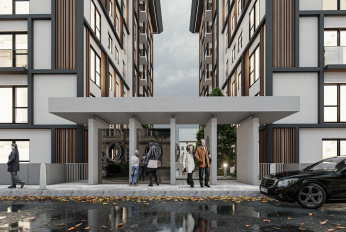 Club residential complex in the central district
