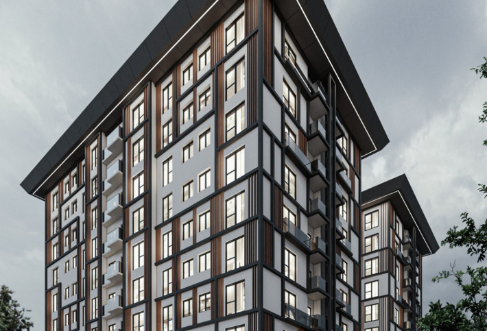 Club residential complex in the central district