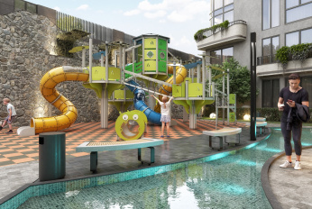 Cozy residential complex in the green zone