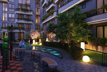 Cozy residential complex in the green zone