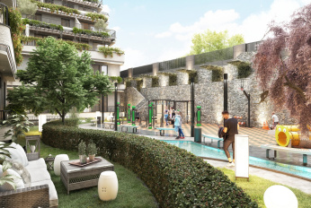 Cozy residential complex in the green zone