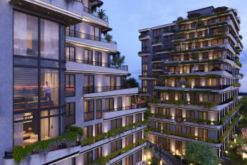 Cozy residential complex in the green zone