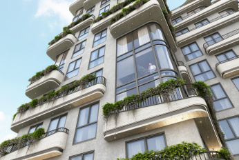 Cozy residential complex in the green zone