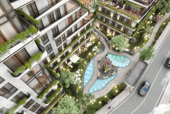 Cozy residential complex in the green zone