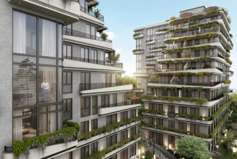 Cozy residential complex in the green zone