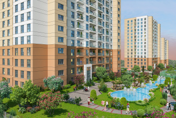 Cozy residential complex in a quiet area
