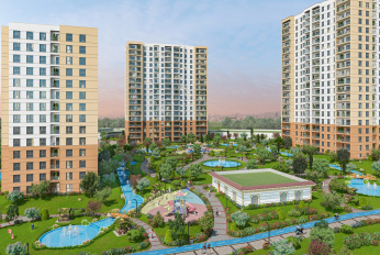 Cozy residential complex in a quiet area