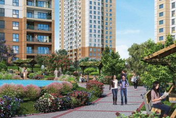 Cozy residential complex in a quiet area