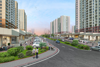 Cozy residential complex in a quiet area