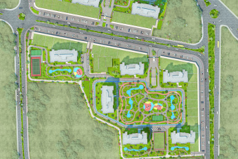 Cozy residential complex in a quiet area