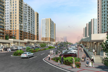 Cozy residential complex in a quiet area