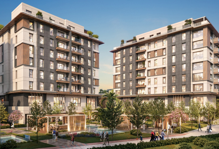 Elite residential complex in a quiet area