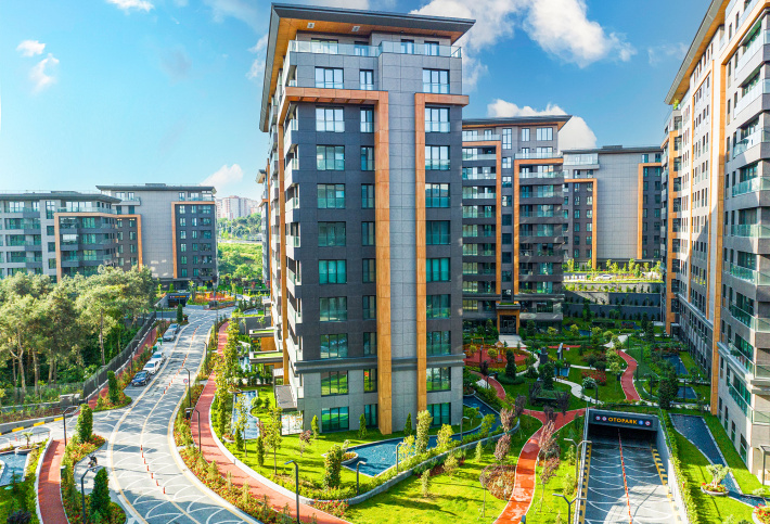 Elite residential complex in a quiet area