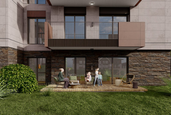 Family residential complex in the green zone