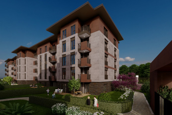 Family residential complex in the green zone