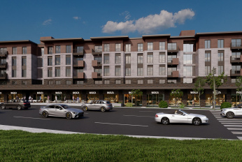Family residential complex in the green zone