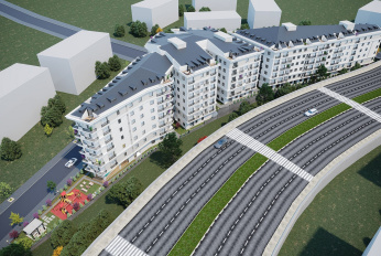 Family residential complex with infrastructure