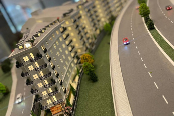 Family residential complex with infrastructure