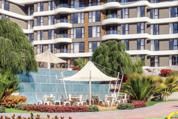 Family residential complex near the forest