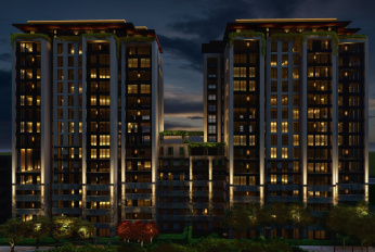 Luxury apartment with its own park