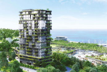 Luxury apartments by the sea