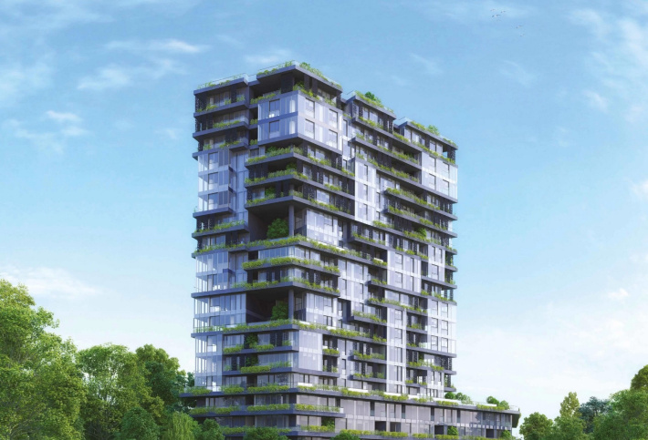 Luxury apartments by the sea