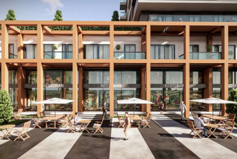 Luxury apartments with direct access to the marina