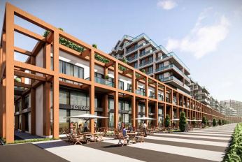 Luxury apartments with direct access to the marina