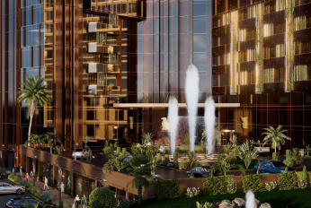 Luxury apartments on the shore of the Bosphorus