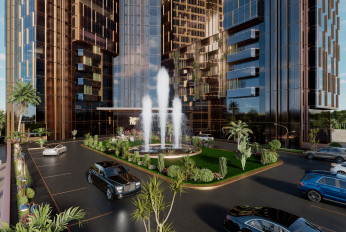 Luxury apartments on the shore of the Bosphorus