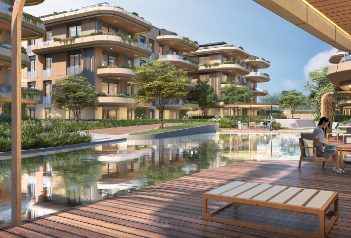 Luxury residential complex in the Floria area